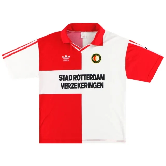 1992-94 Feyenoord adidas Home Shirt XL - Feyenoord / Excellent / XL