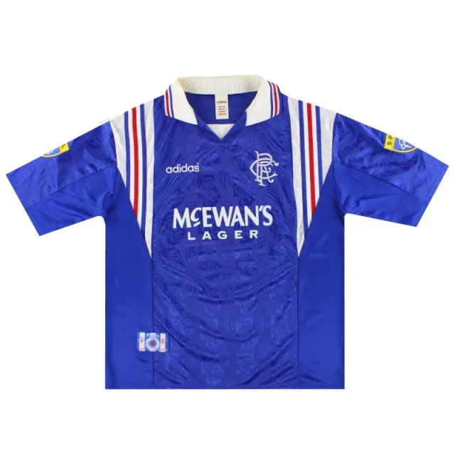 1996-97 Rangers adidas Home Shirt #11 XL - Rangers / Excellent / XL