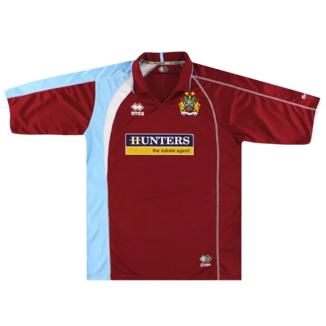 2006-07 Burnley Errea Home Shirt XXXL - Burnley / Excellent / XXXL