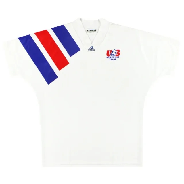 1992-94 USA adidas Player Issue Home Shirt XL - USA / Excellent / XL