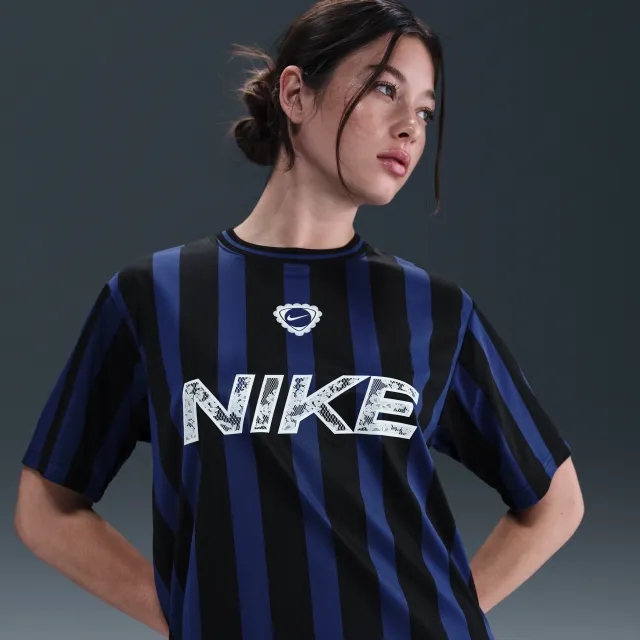 Nike Sportswear Women's Football Shirt - Blue - Polyester