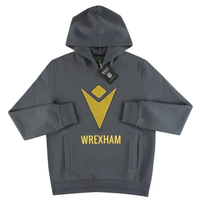 2024-25 Wrexham Macron Travel Hoodie *w/tags* XL - Wrexham / w/tags / XL