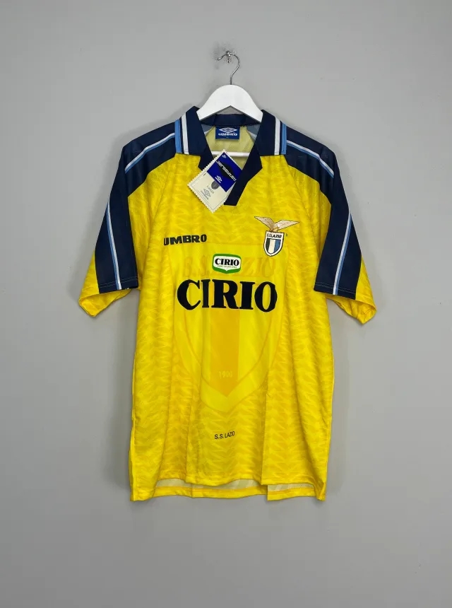 CULT KITS | 1996/98 LAZIO *BNWT* AWAY SHIRT (MULTIPLE SIZES) UMBRO, Large / Lazio / 1996