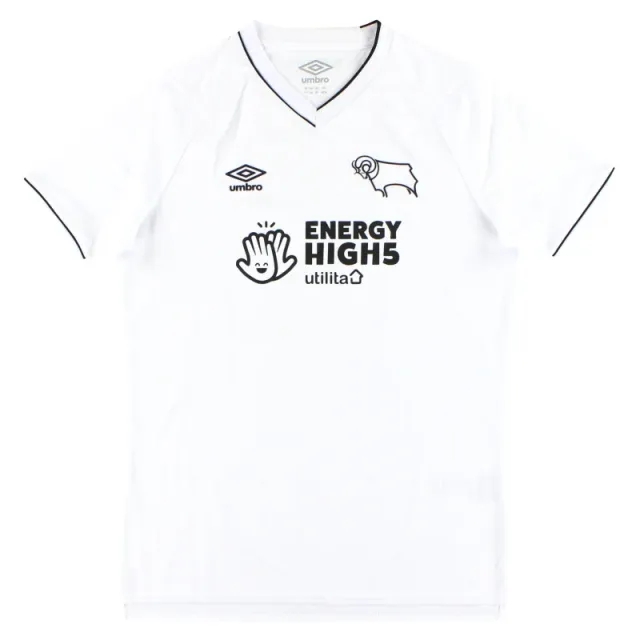 2020-21 Derby County Umbro Home Shirt *As New* - Derby County / As New / XL Boys