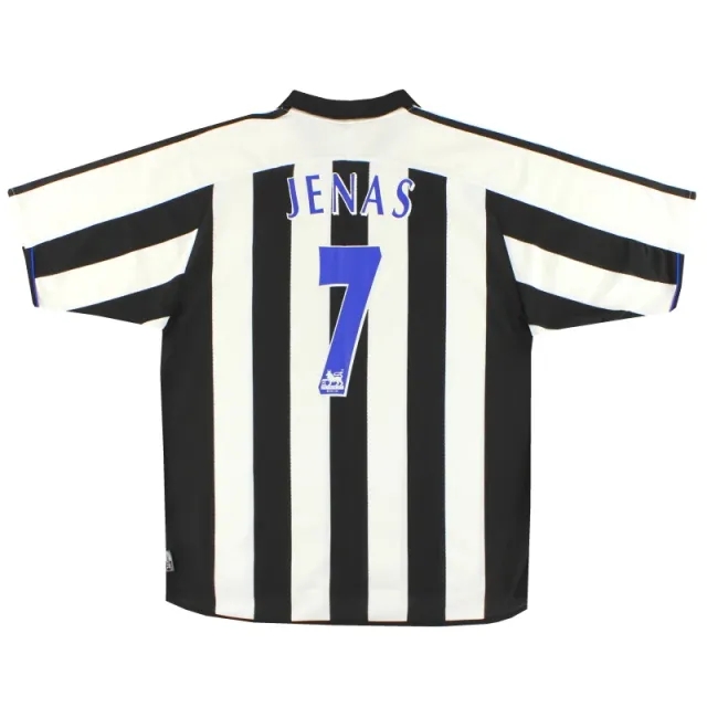 2003-05 Newcastle adidas Home Shirt Jenas #7 L - Newcastle United / Good / Large