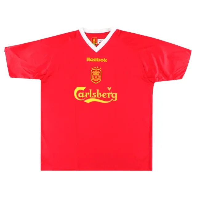 2001-03 Liverpool Reebok European Home Shirt *BNIB* L - Liverpool / BNIB / Large
