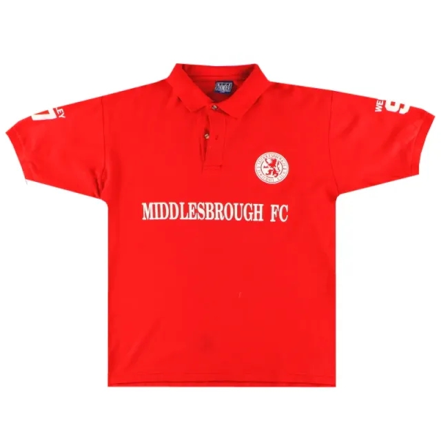 1997 Middlesbrough 'Wembley 97' Polo Shirt L - Middlesbrough / Excellent / Large