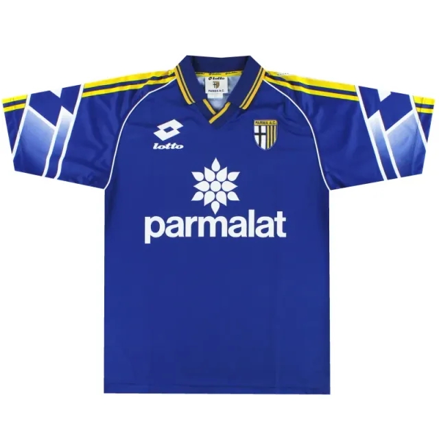 1998-99 Parma Training Lotto Shirt *Mint* XL - Parma / Excellent / XL
