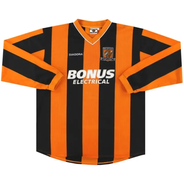 2004-05 Hull City Diadora Centenary Home Shirt L/S XL - Hull City / Excellent / XL