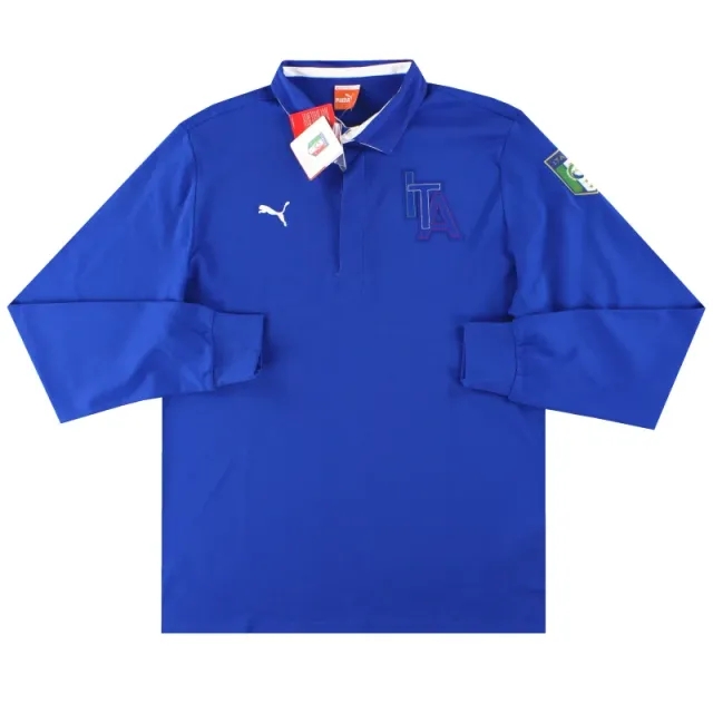 2012-13 Italy Puma Polo Shirt L/S *BNIB* XL.Boys - Italy / BNIB / Youth