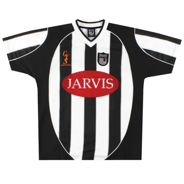 2003-04 Grimsby Home Shirt *Mint* L - Grimsby Town / Mint / Large