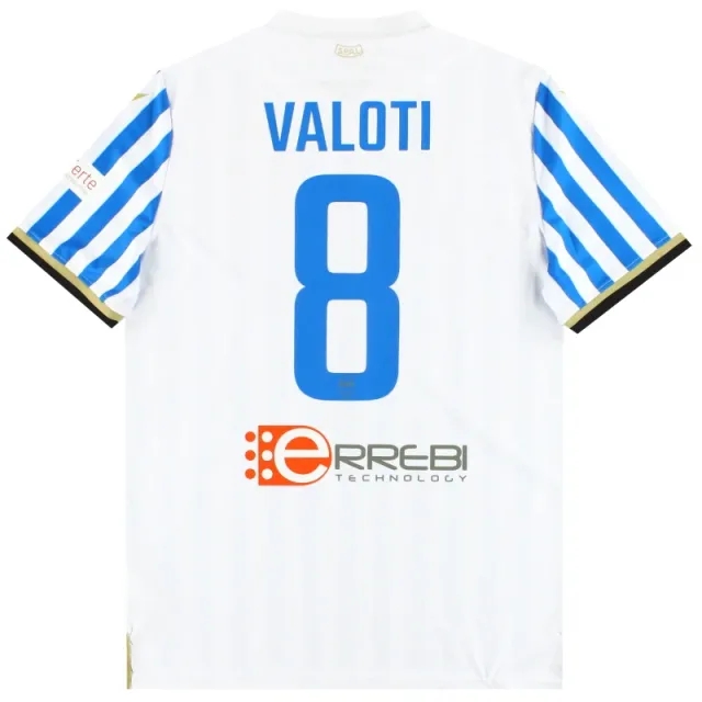 2019-20 SPAL Macron Player Issue Home Shirt Valoti #8 *w/tags* L - Other Italian Clubs / w/tags / Large