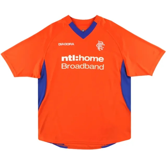 2002-03 Rangers Diadora Away Shirt S - Rangers / Excellent / Small