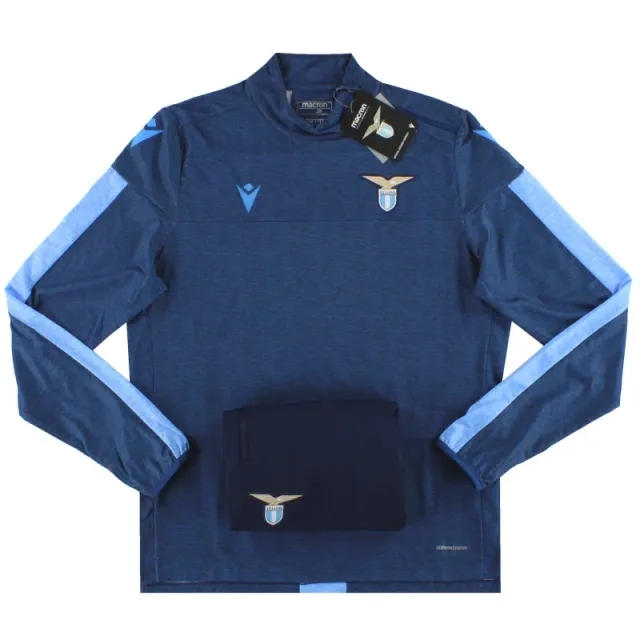 2019-20 Lazio Macron 1/4 Zip Tracksuit *BNIB* S.Boys - Lazio / BNIB / Youth