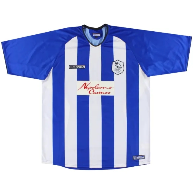 2003-05 Sheffield Wednesday Home Shirt *Mint* XXL - Sheffield Wednesday / Mint / XXL