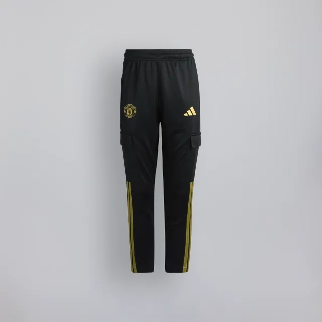 Manchester United x adidas Kids House of Tiro Cargo Pants Black