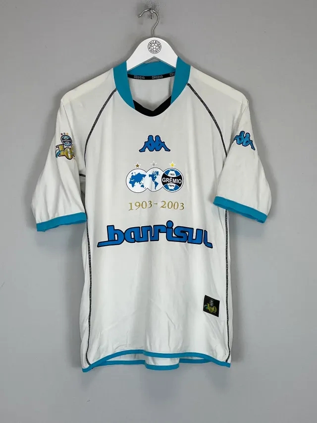 2003 GREMIO #7 *CENTENARY* AWAY SHIRT (M) KAPPA | Cult Kits