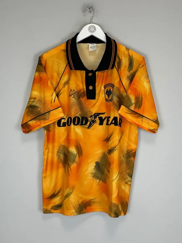 1992/93 WOLVES HOME SHIRT (L) MOLINEUX | Cult Kits
