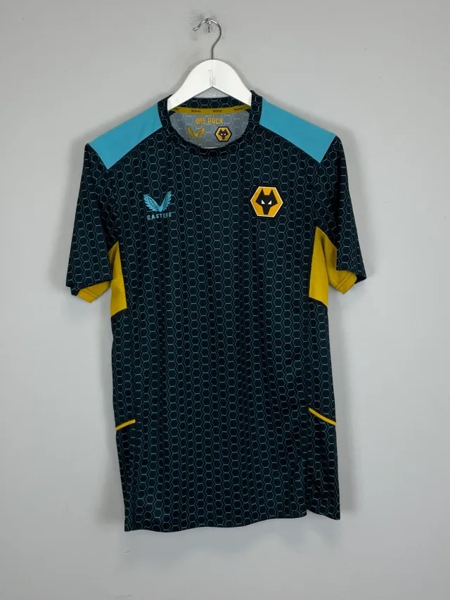CULT KITS - 2021/22 WOLVES TRAINING SHIRT (M) CASTORE