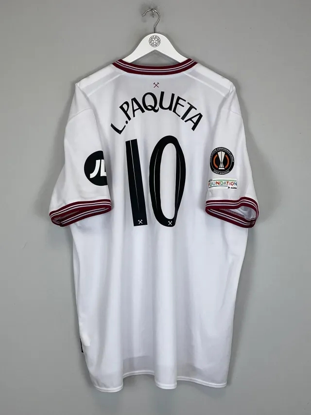 CULT KITS - 2023/24 WEST HAM L.PAQUETA #10 AWAY SHIRT (XXXXL) UMBRO
