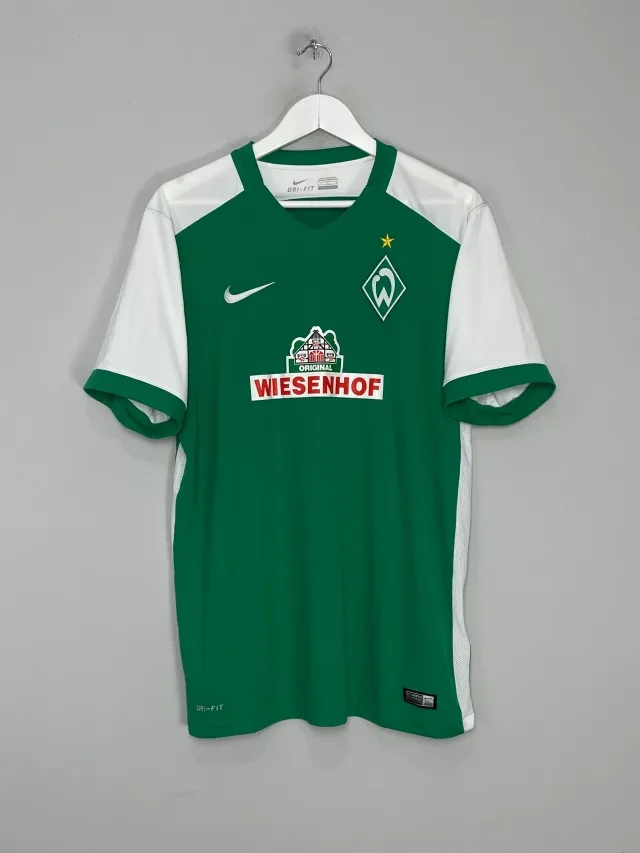 CULT KITS - 2015/16 WERDER BREMEN HOME SHIRT (L) NIKE
