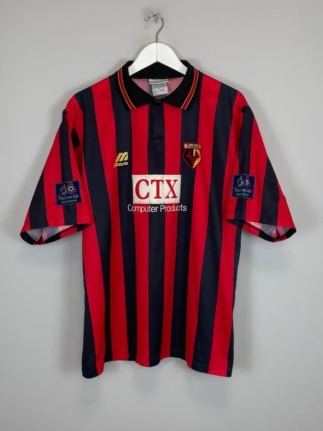 CULT KITS - 1996/98 WATFORD AWAY SHIRT (XL) MIZUNO