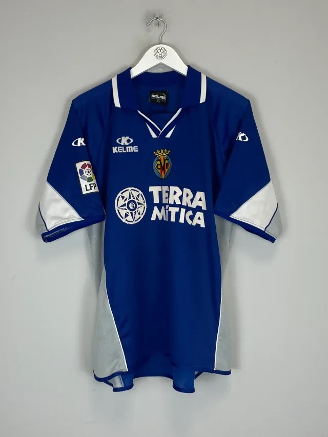 CULT KITS - 2002/03 VILLARREAL #20 AWAY SHIRT (XL) KELME