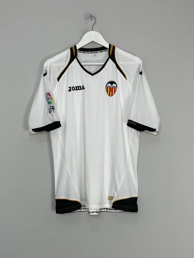 CULT KITS - 2011/12 VALENCIA HOME SHIRT (XL) JOMA