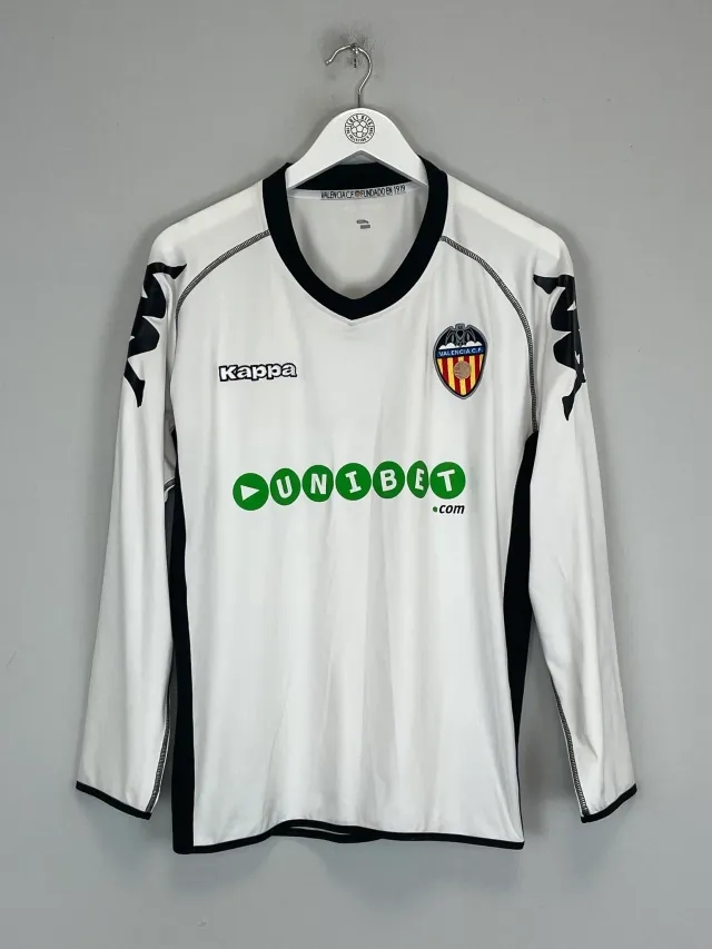 CULT KITS - 2010/11 VALENCIA L/S HOME SHIRT (L) KAPPA