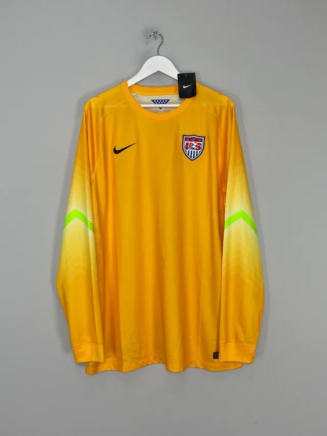 CULT KITS - 2014/15 USA *BNWT* PLAYER ISSUE GK SHIRT (XXL) NIKE