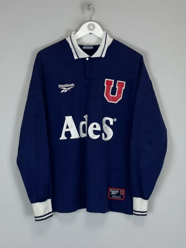 CULT KITS - 1998/99 UNIVERSIDAD DE CHILE L/S HOME SHIRT (M) REEBOK
