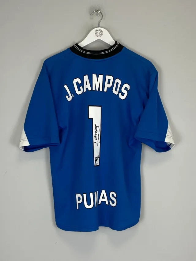 CULT KITS - 1997/98 UNAM PUMAS CAMPOS #1 *SIGNED* GK SHIRT (M) NIKE