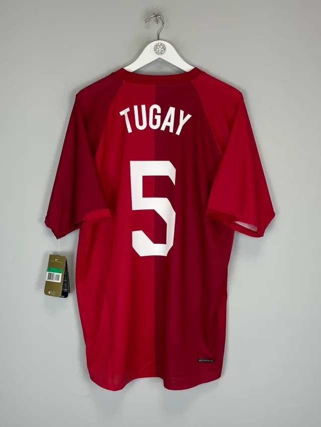 2006/07 TURKEY TUGAY #5 *BNWT* HOME SHIRT (XL) NIKE | Cult Kits