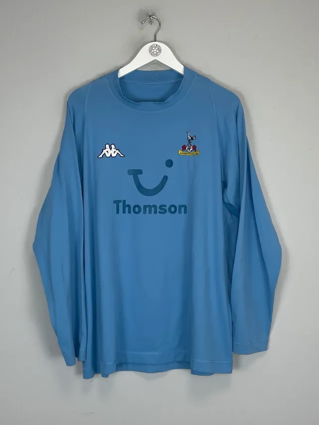 CULT KITS - 2003/04 TOTTENHAM L/S AWAY SHIRT (XXXL) KAPPA