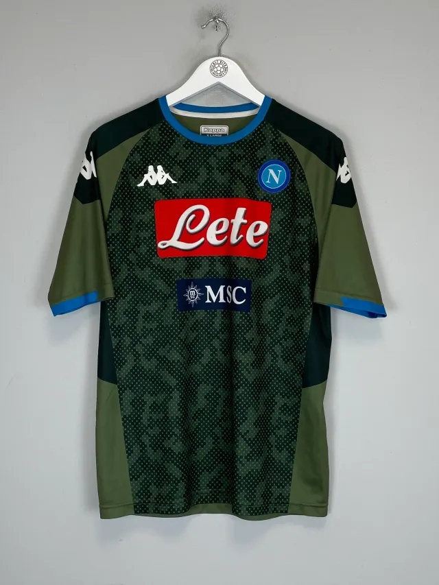 2019/20 NAPOLI AWAY SHIRT (XL) KAPPA | Cult Kits