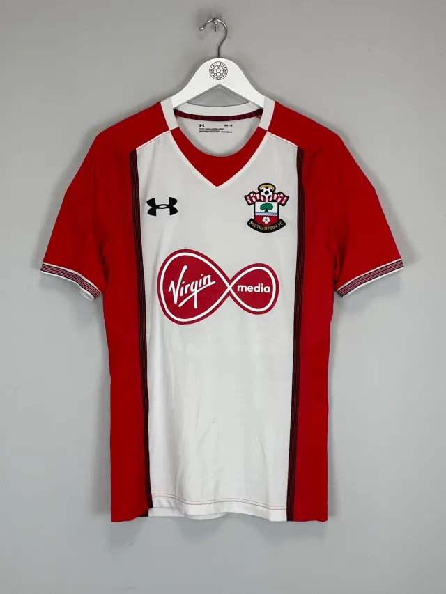 CULT KITS - 2017/18 SOUTHAMPTON HOME SHIRT (M) UNDER ARMOUR