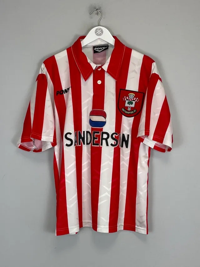 CULT KITS - 1995/97 SOUTHAMPTON HOME SHIRT (L) PONY