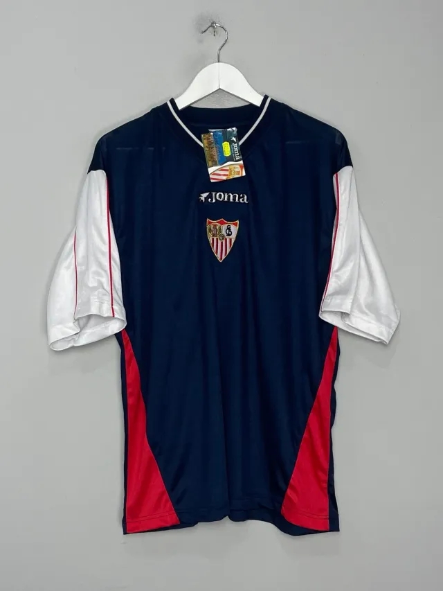 CULT KITS - 2002/03 SEVILLA *BNWT* THIRD SHIRT (L) JOMA