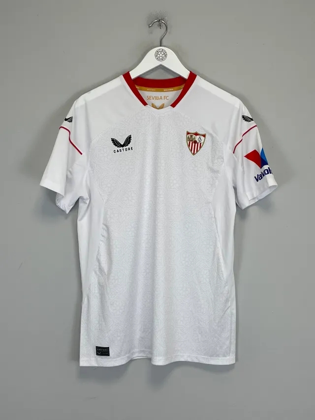 2022/23 Sevilla *BNWT* Home Shirt (Multiple Sizes) Castore | Cult Kits, Small / Sevilla / 2022