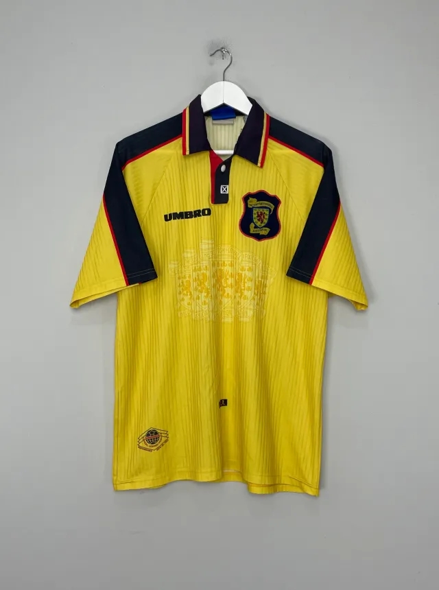 CULT KITS - 1996/98 SCOTLAND AWAY SHIRT (XL) UMBRO