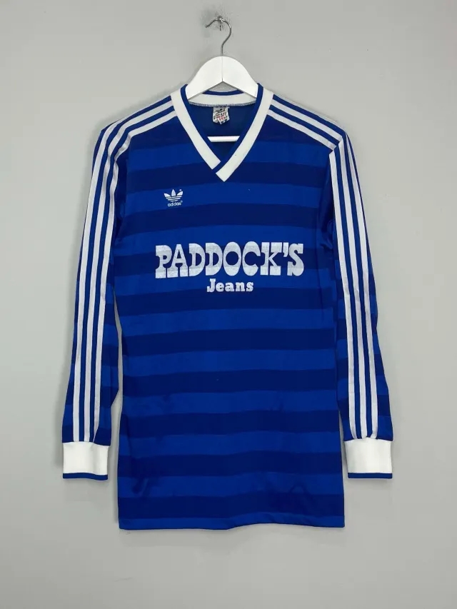 CULT KITS - 1985/86 SCHALKE L/S HOME SHIRT (M) ADIDAS