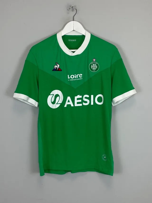 CULT KITS - 2020/21 ST ETIENNE HOME SHIRT (L) LE COQ