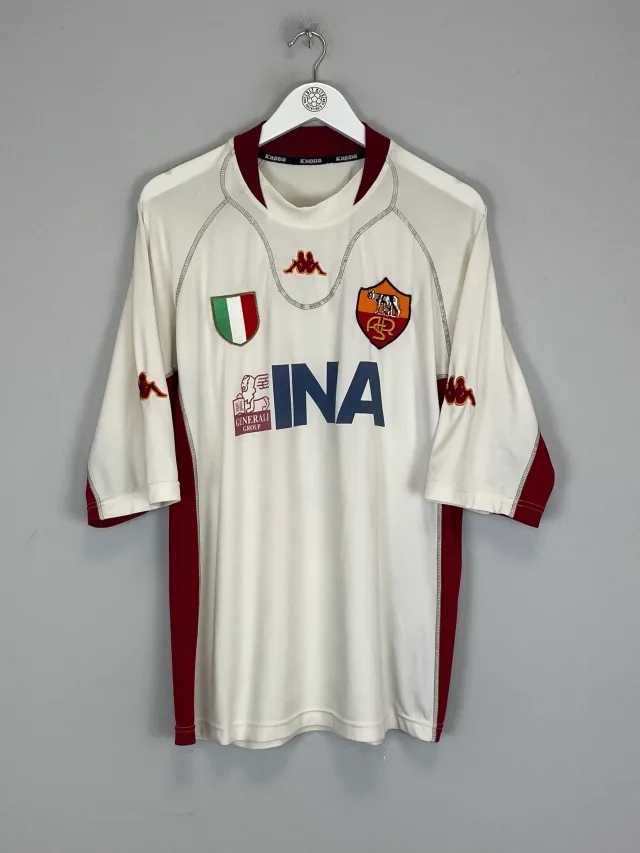 CULT KITS - 2001/02 ROMA BATISTUTA #20 AWAY SHIRT (XXL) KAPPA