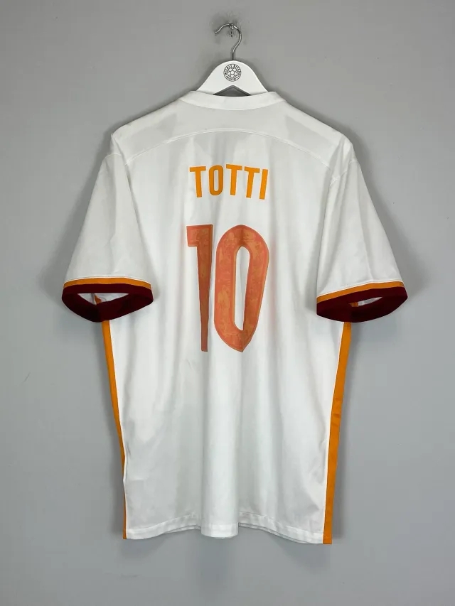 CULT KITS - 2015/16 ROMA TOTTI #10 AWAY SHIRT (XL) NIKE
