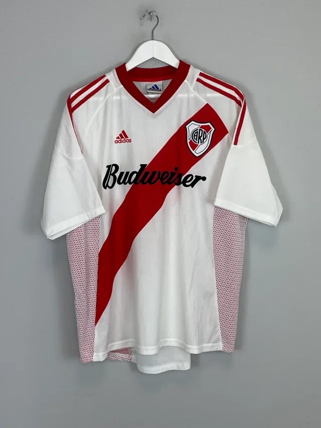 2002/03 RIVER PLATE HOME SHIRT (XL) ADIDAS | Cult Kits