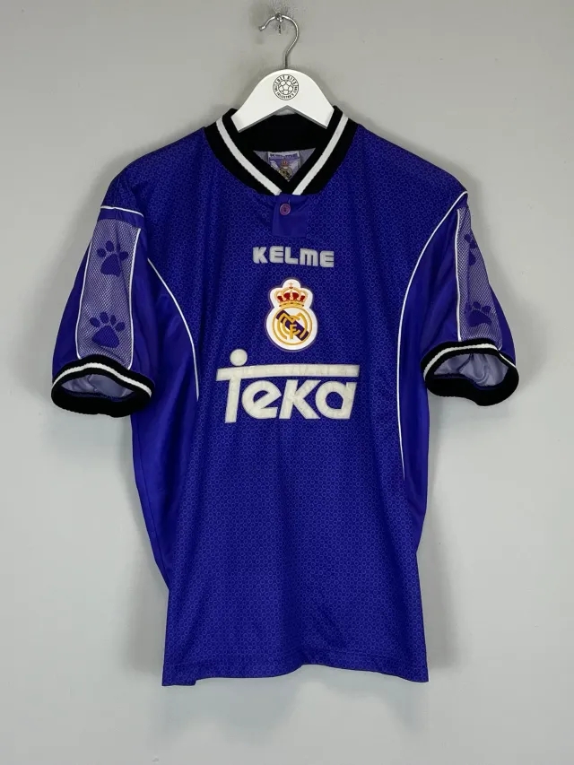 CULT KITS - 1997/98 REAL MADRID AWAY SHIRT (S) KELME