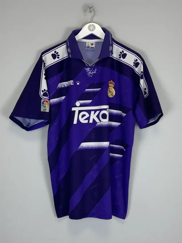 CULT KITS - 1994/96 REAL MADRID AWAY SHIRT (L) KELME