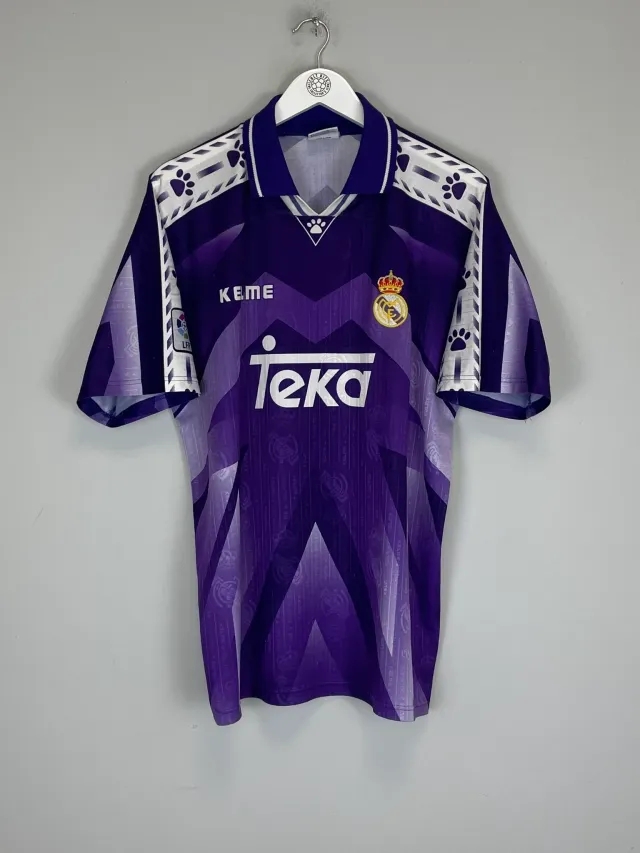 CULT KITS - 1996/97 REAL MADRID AWAY SHIRT (L) KELME
