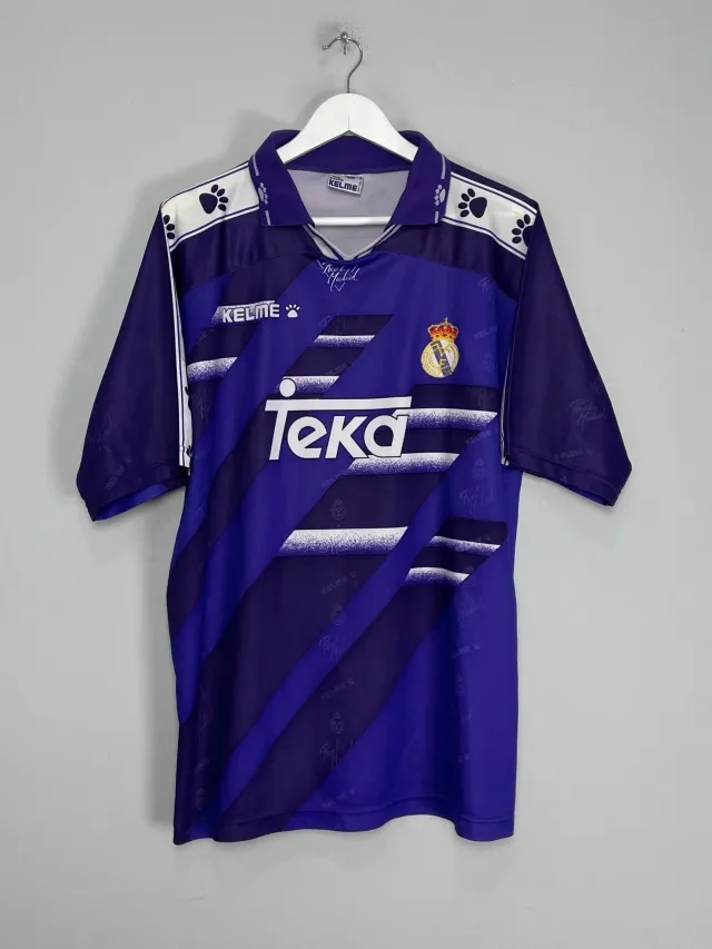 CULT KITS - 1994/96 REAL MADRID AWAY SHIRT (XL) KELME