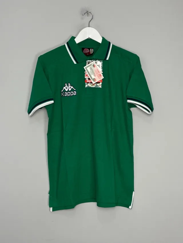 CULT KITS - 2000/02 REAL BETIS *BNWT* POLO SHIRT (S) KAPPA